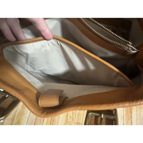 Cole Haan Tan Shoulder Bag - Picture 13 of 16